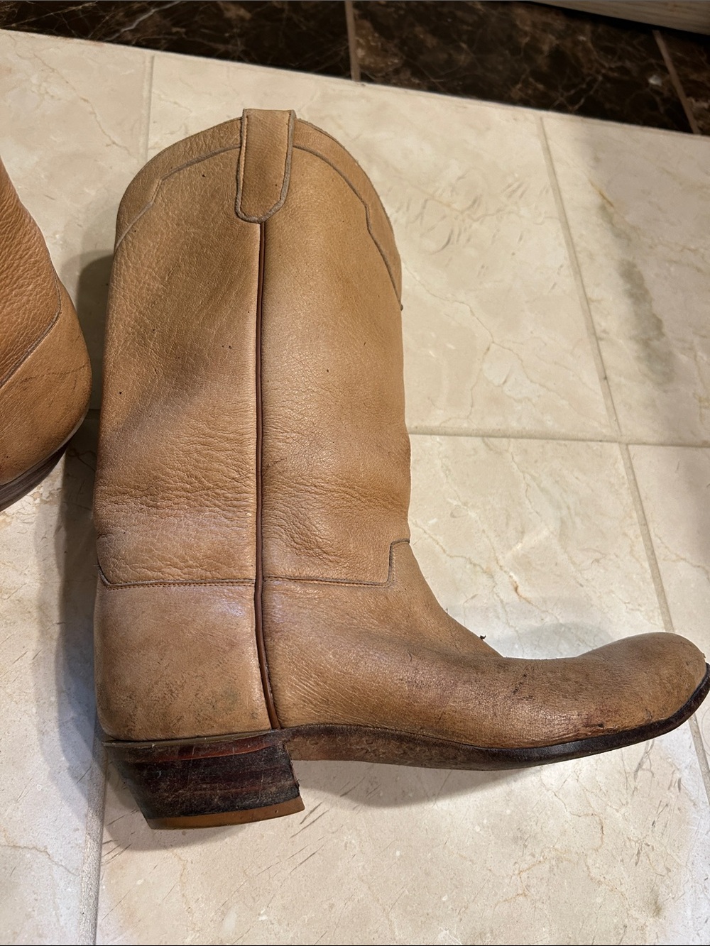 Vintage 80’s Ammon Handmade Men’s cowboy boots. - Picture 4 of 8